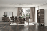 Esf Furniture - Medea 4 Door Buffet With Mirror - Medeabuffetmirror