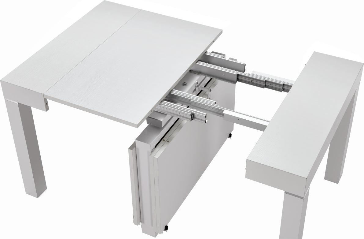 Esf Furniture - Extravaganza 2241 Dining Table Transformer In Mat - 2241Table