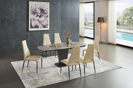 Extravaganza 2417 Dining Table Taupe - 2417Tablebrown | ESF