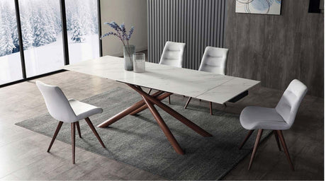 9063 Dining Table 71 W/2X12" Extension - 9063Diningtable71 | ESF