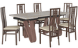Extravaganza 9086 Dining Table With Scala Chairs - 9086-Scala-6Chair | ESF