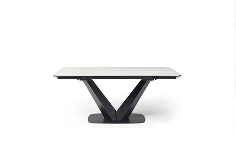 9189 Dining Table With 1239 Swivel Blue Chairs - 9189-1239-4Bluechair | ESF