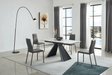 Extravaganza 152 Marble Dining Table With 196 Grey Chairs - 152Diningtable-196-4Chair | ESF