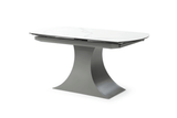 Esf Furniture - Extravaganza 7 Piece Dining Table Set 9035 Table With 1254 Chairs In Mat/Shiny - 9035-1254-6Chair