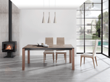 Esf Furniture - Iron Dining Table With Igni Chairs - Irontable-Ignichair