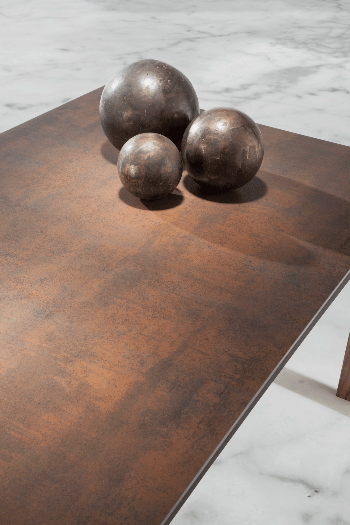 Esf Furniture - Iron Dining Table With Igni Chairs - Irontable-Ignichair