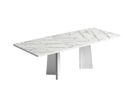 Carrara 7 Piece Dining Room Set - Carrara-7Set-4Chair | ESF