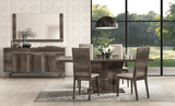 Esf Furniture - Medea 7 Piece Dining Table Set In Oak - Medea-7Set
