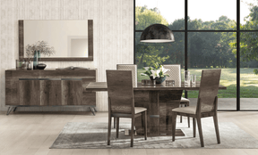 Medea 7 Piece Dining Table Set In Oak - Medea-7Set | ESF
