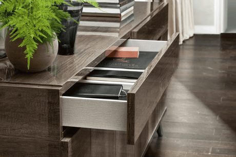 Medea 4 Door Buffet In Vintage Oak - Medea4Dbuffet | ESF