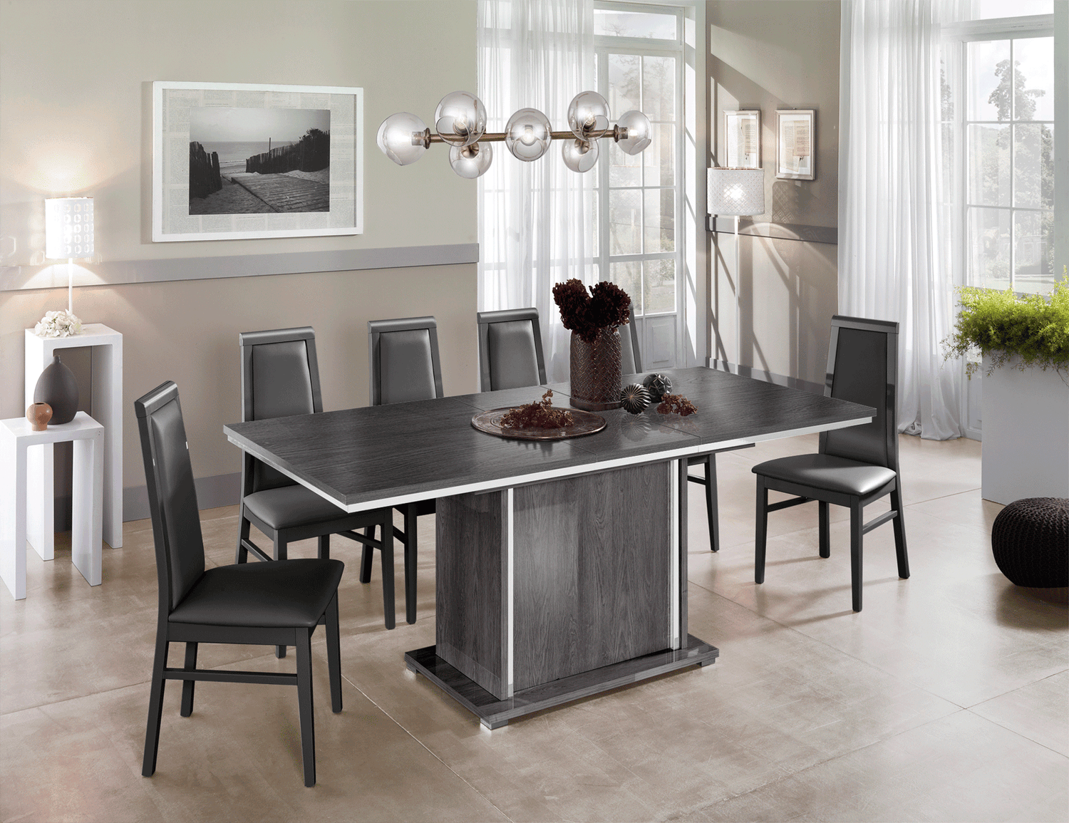 Esf Furniture - Oxford Dining Table With Extension - Oxfordtable