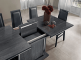 Esf Furniture - Oxford 8 Piece Dining Room Furniture Set - Oxford-8Set-4Chair