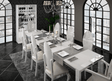 Carmen White Dining Table With Extension - Carmentablewhite | ESF