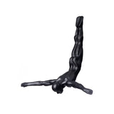 Diver Wall Art Decor Sculpture // 22" Matte Black - Home Elegance USA