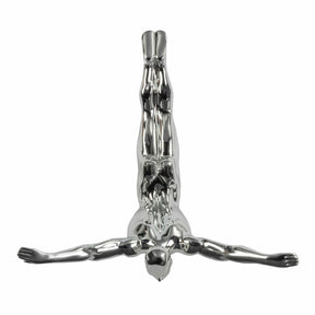 Diver Wall Decor Sculpture // 22" Chrome | Finesse