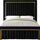 Dolce Velvet Platform Bed by Meridian Furniture Meridian Furniture