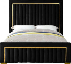 Dolce Velvet Platform Bed | Meridian
