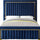 Dolce Velvet Platform Bed by Meridian Furniture Meridian Furniture