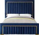 Dolce Velvet Platform Bed | Meridian