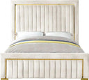 Dolce Velvet Platform Bed | Meridian