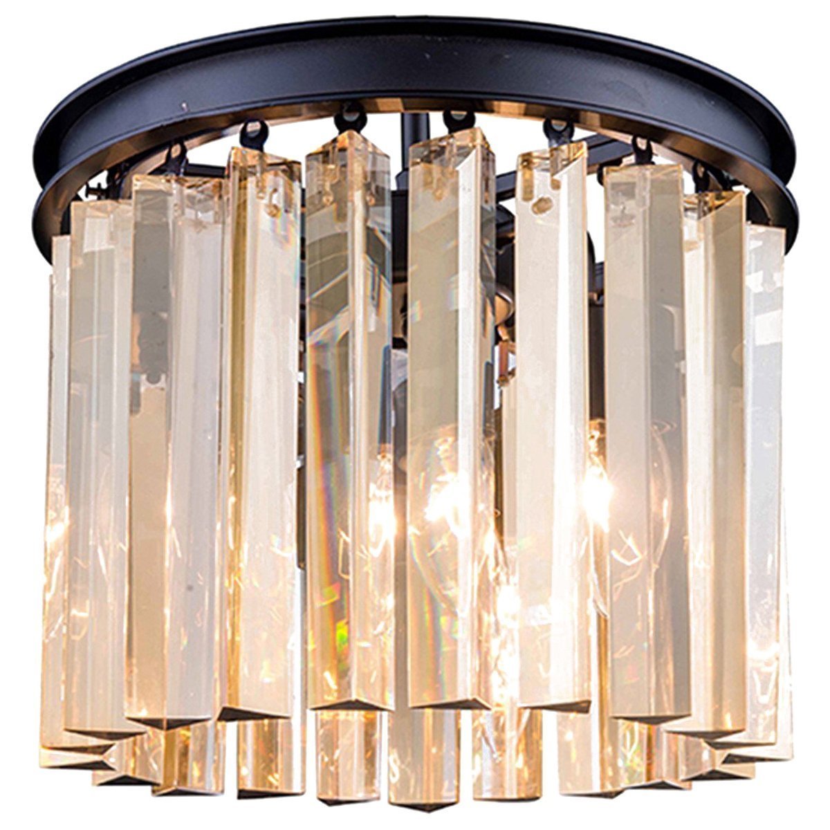 Elegant Lighting Sydney 3 Lights Flush Mount - Home Elegance USA
