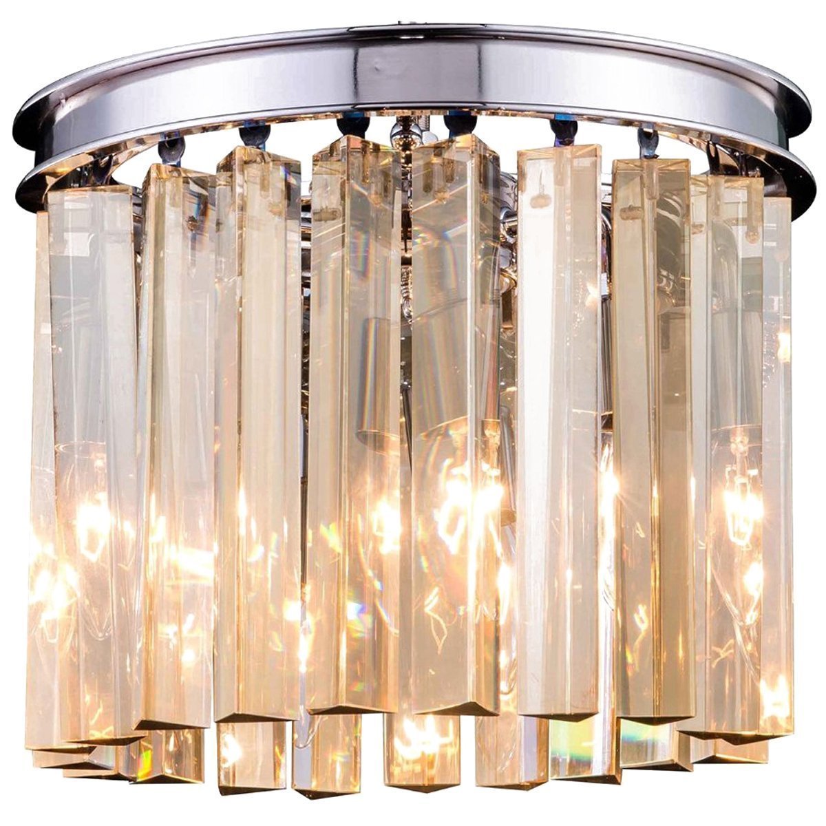 Elegant Lighting Sydney 3 Lights Flush Mount - Home Elegance USA