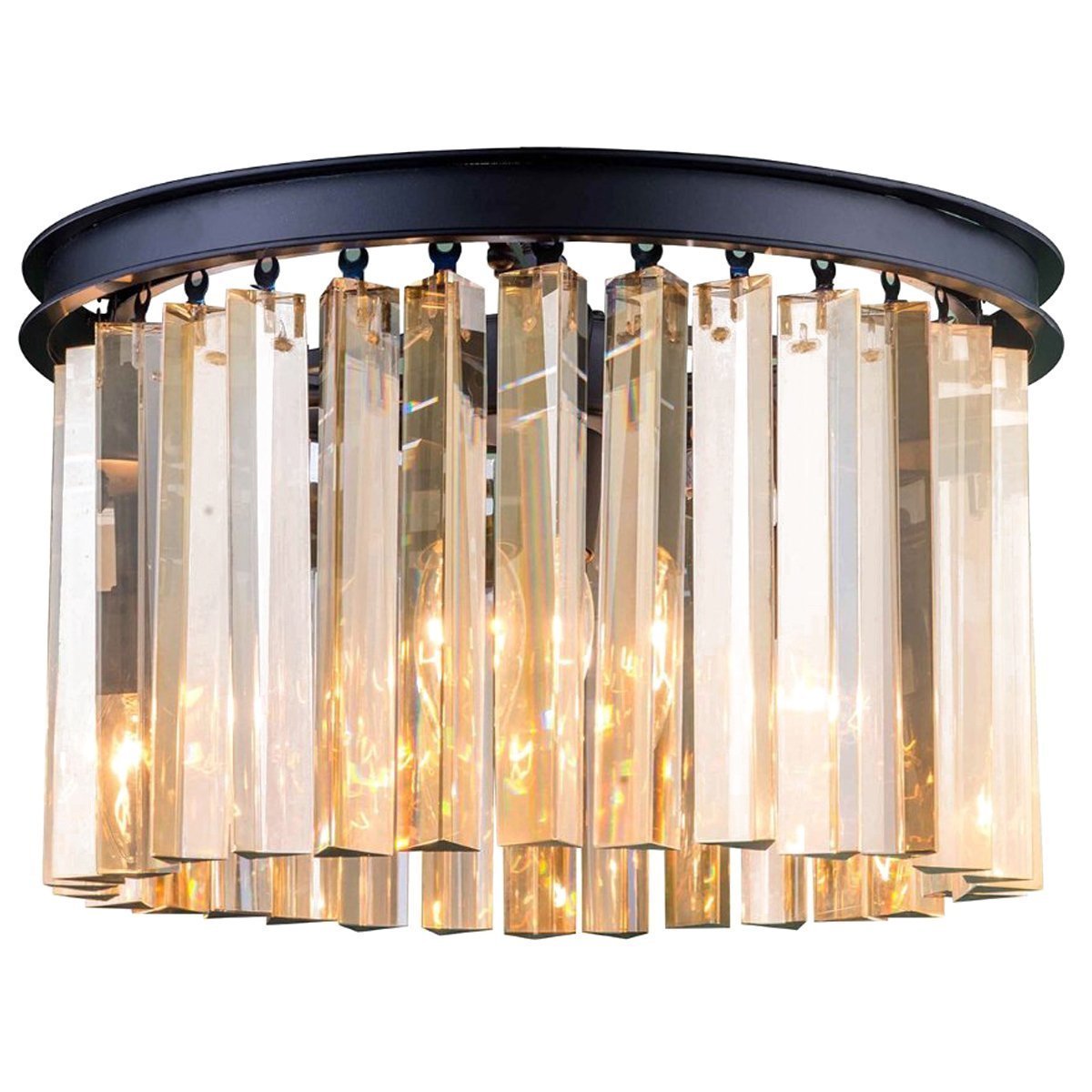Elegant Lighting Sydney 3 Lights Flush Mount - Home Elegance USA