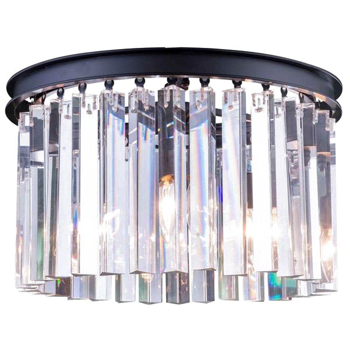 Elegant Lighting Sydney 3 Lights Flush Mount - Home Elegance USA