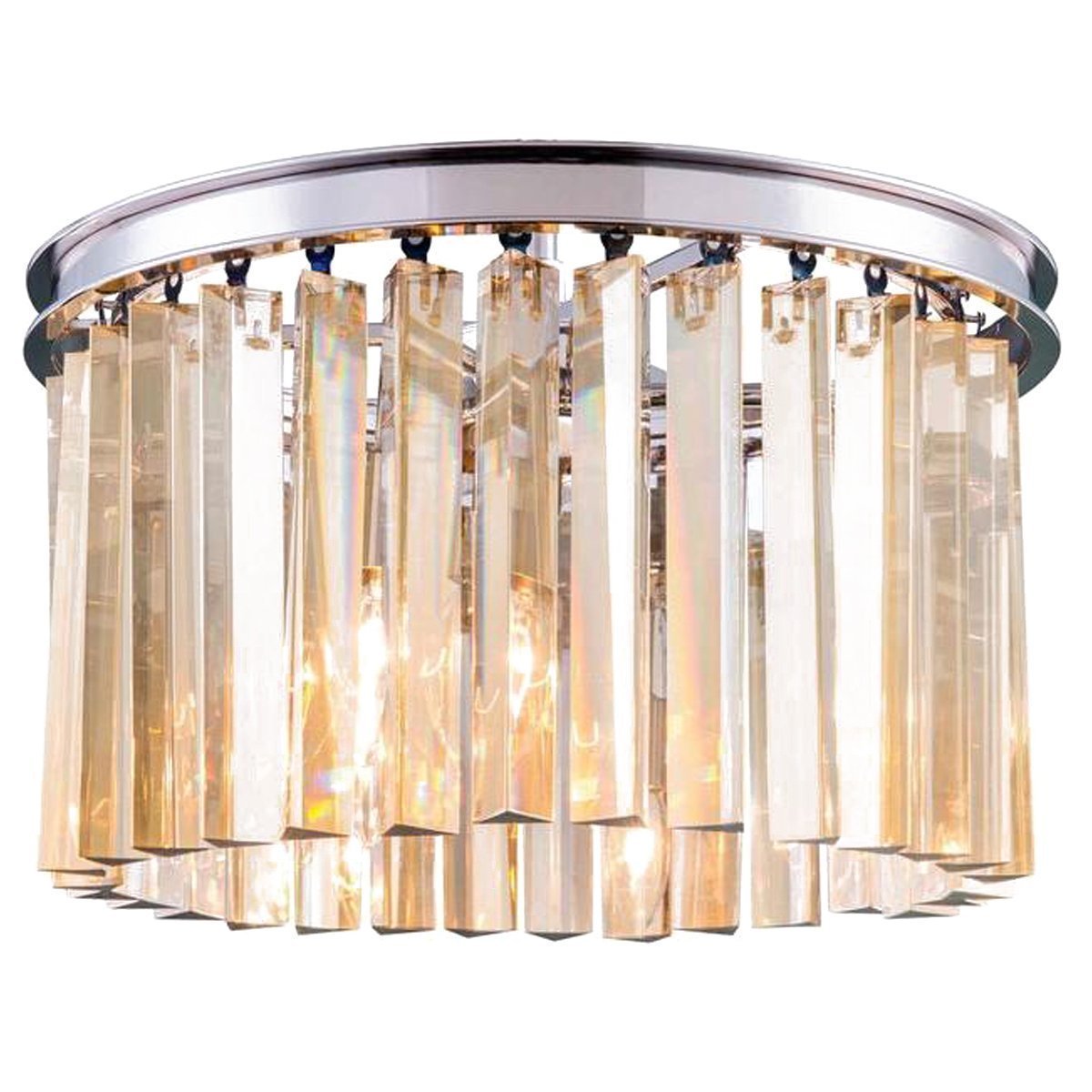 Elegant Lighting Sydney 3 Lights Flush Mount - Home Elegance USA