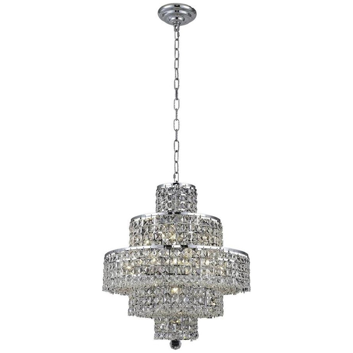 Elegant Lighting Maxim 21-Inch High 13 Lights Chandelier - Home Elegance USA