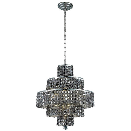 Elegant Lighting Maxim 21-Inch High 13 Lights Chandelier - Home Elegance USA