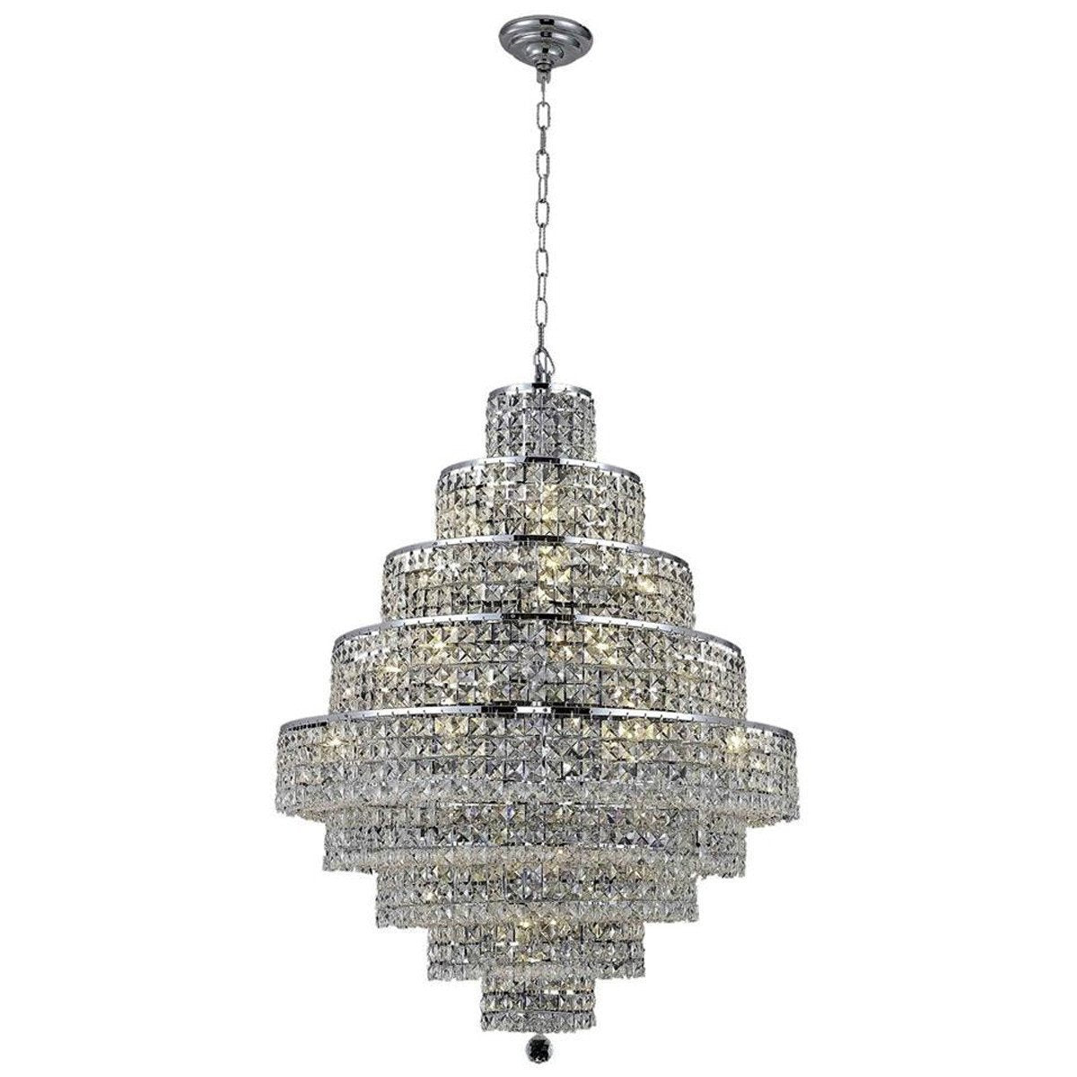 Elegant Lighting Maxim 41-Inch High 20 Lights Chandelier - Home Elegance USA