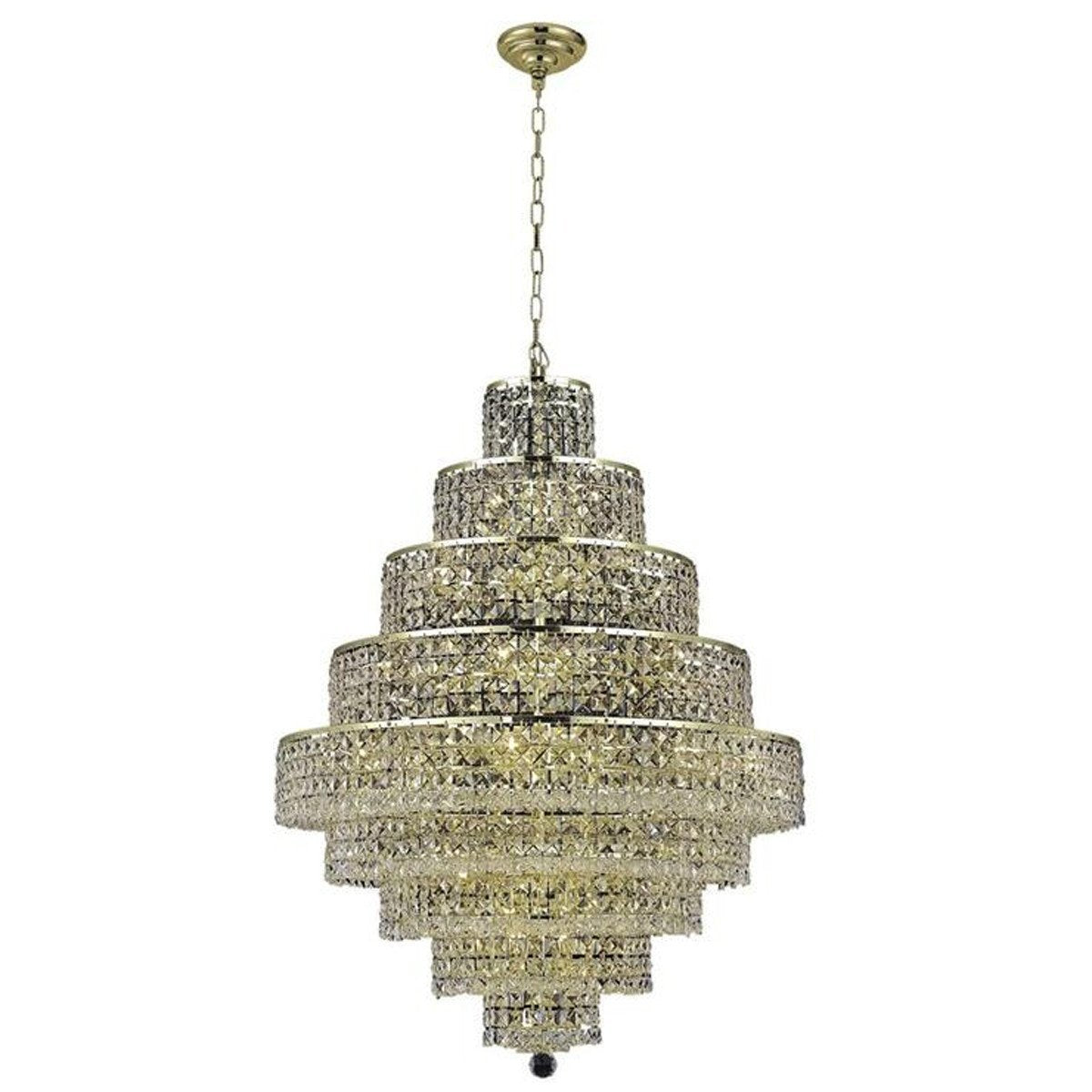 Elegant Lighting Maxim 41-Inch High 20 Lights Chandelier - Home Elegance USA