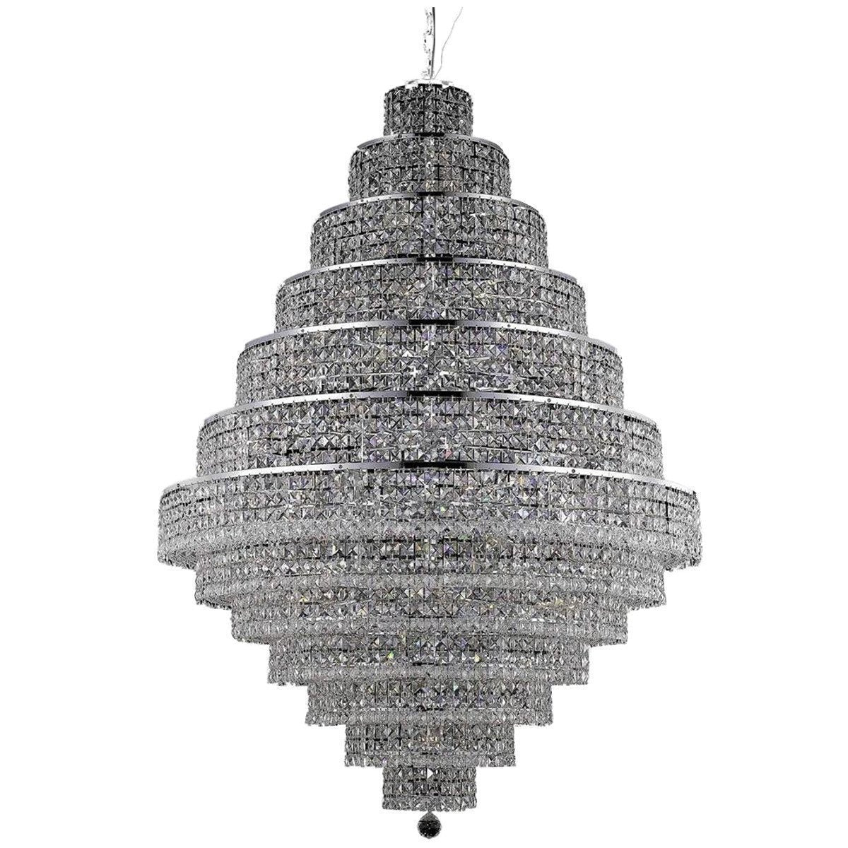 Elegant Lighting Maxim 60-Inch High 38 Lights Chandelier - Home Elegance USA