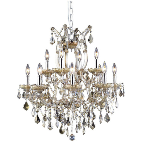 Elegant Lighting 2800 Maria Theresa 13 Lights Chandelier - Home Elegance USA