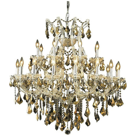 Elegant Lighting 2800 Maria Theresa 24 Lights Chandelier - Home Elegance USA