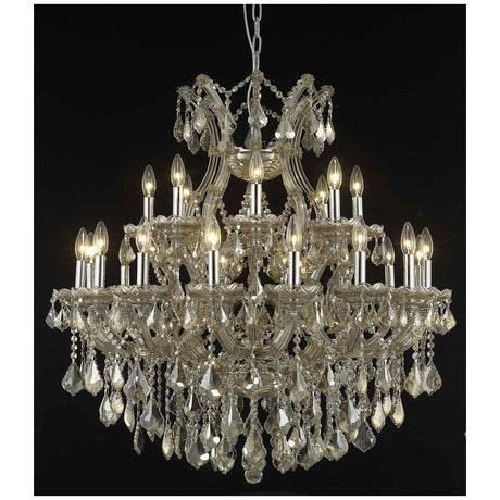Elegant Lighting 2800 Maria Theresa 24 Lights Chandelier - Home Elegance USA
