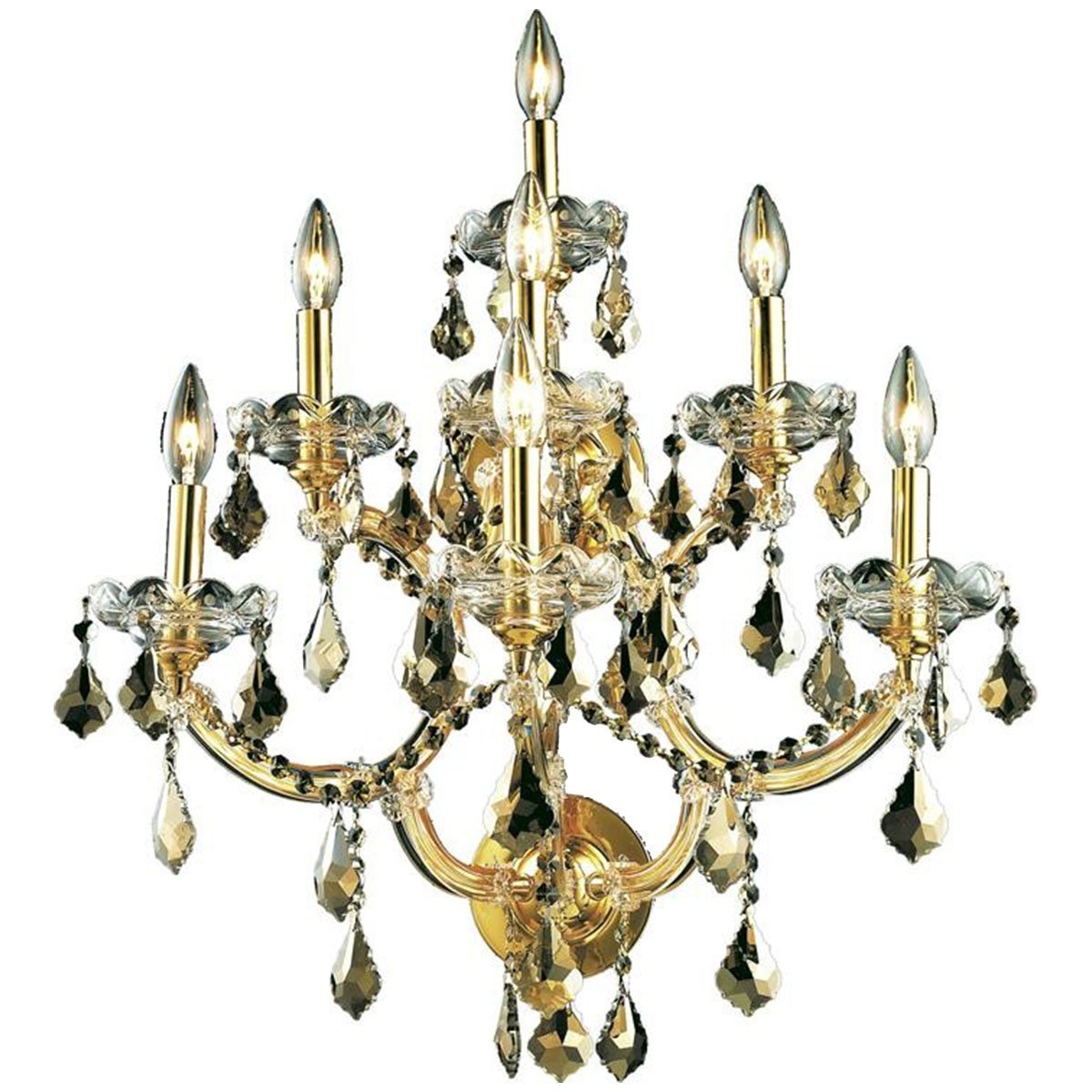 Elegant Lighting 2800 Maria Theresa 7 Lights Sconce - Home Elegance USA