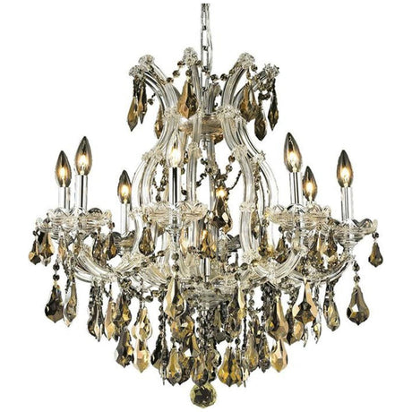 Elegant Lighting 2801 Maria Theresa 9 Lights Chandelier - Home Elegance USA