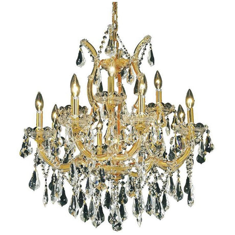 Elegant Lighting 2801 Maria Theresa 13 Lights Chandelier - Home Elegance USA