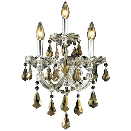 Elegant Lighting 2801 Maria Theresa 3 Lights Sconce - Home Elegance USA