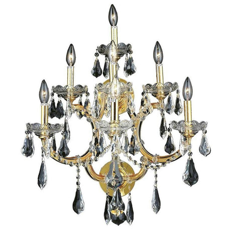 Elegant Lighting 2801 Maria Theresa 7 Lights Sconce - Home Elegance USA