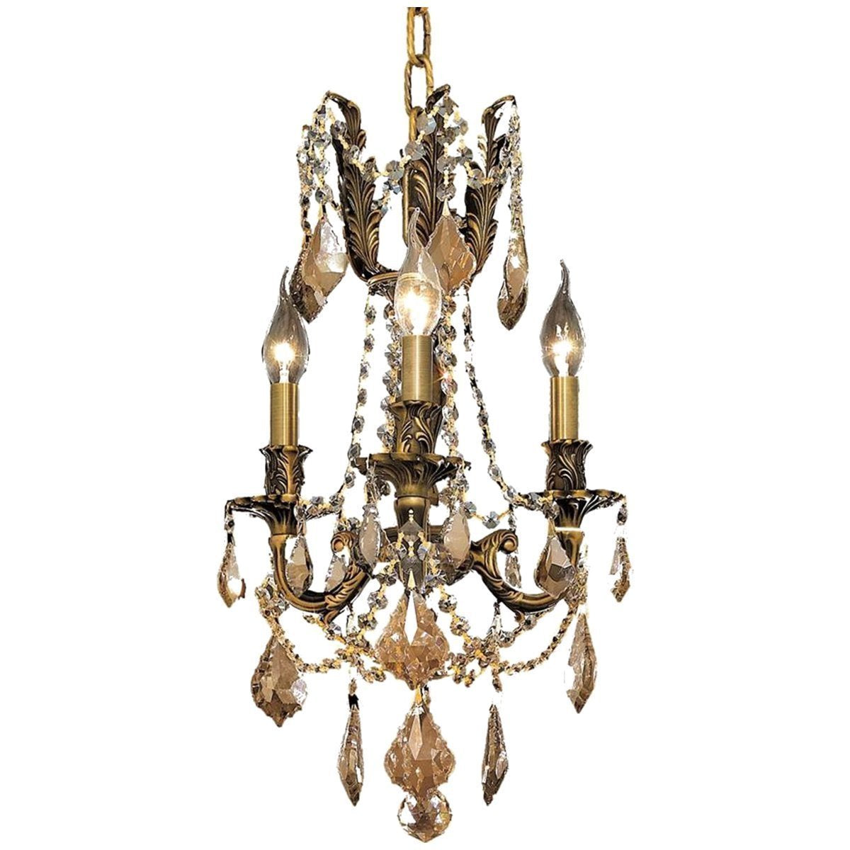 Elegant Lighting Rosalia 3 Lights E12 Pendant - Home Elegance USA