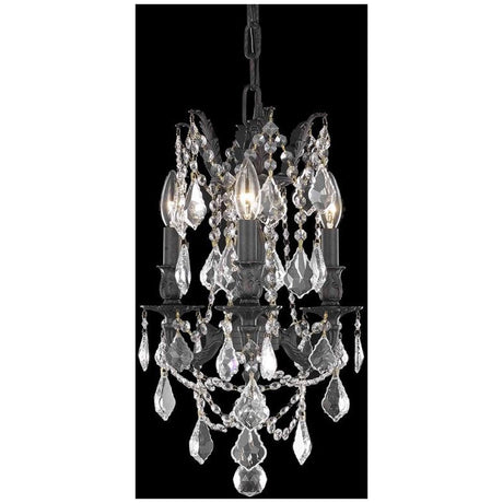 Elegant Lighting Rosalia 3 Lights Pendant - Home Elegance USA