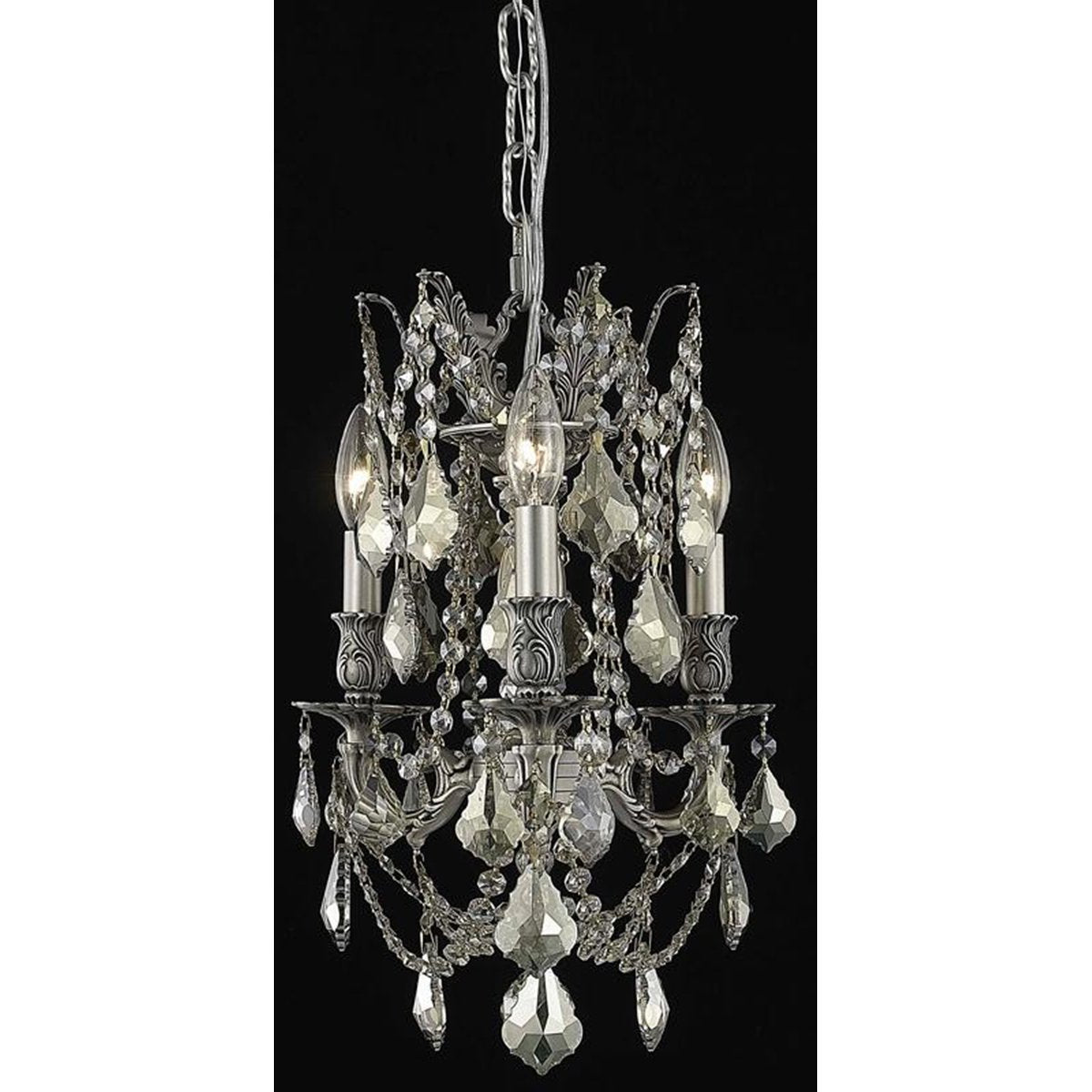 Elegant Lighting Rosalia 3 Lights Pendant - Home Elegance USA