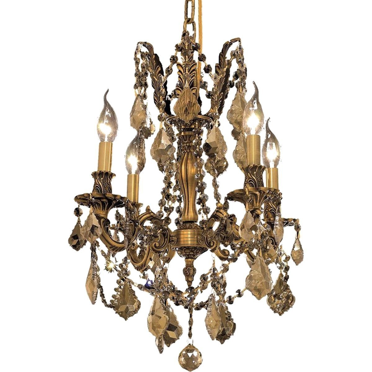 Elegant Lighting Rosalia 4 Lights 17-Inch Chandelier - Home Elegance USA