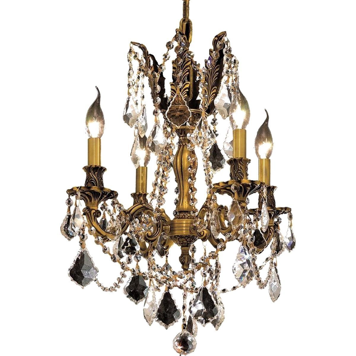 Elegant Lighting Rosalia 4 Lights 17-Inch Chandelier - Home Elegance USA