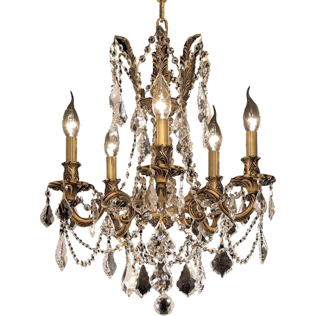 Elegant Lighting Rosalia 5 Lights E12 Chandelier - Home Elegance USA