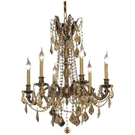 Rosalia 6 Lights Chandelier | Elegant Lighting