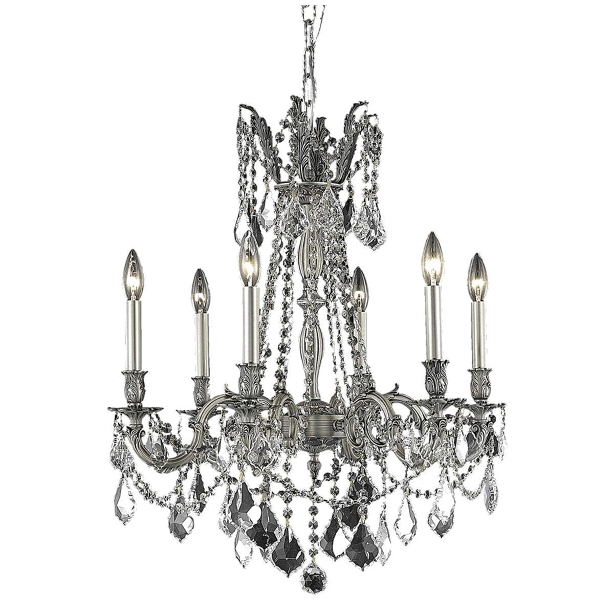 Elegant Lighting Rosalia 6 Lights Chandelier - Home Elegance USA